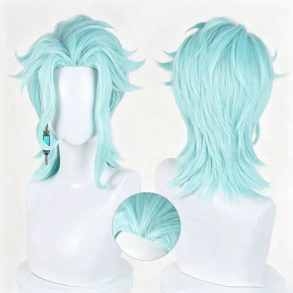 【In Stock】Game Genshin Impact Cosplay Il Dottore Cosplay Wig