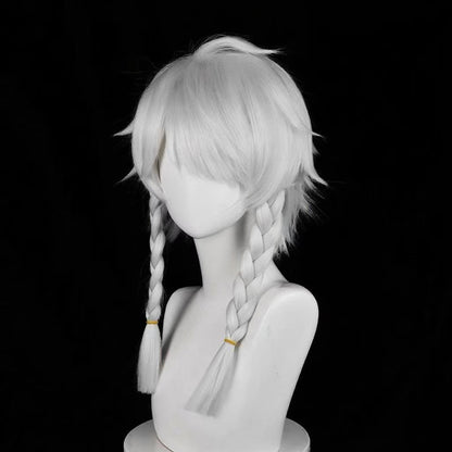 【In Stock】Game Identity Ⅴ Cosplay Night Watch Grave Keeper Seer Eli Clark White Cosplay Wig