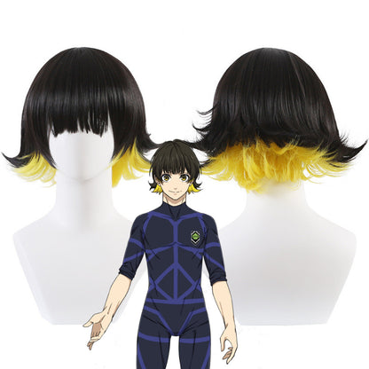 【In Stock】Anime Blue Lock Cosplay Meguru Bachira Cosplay Wig