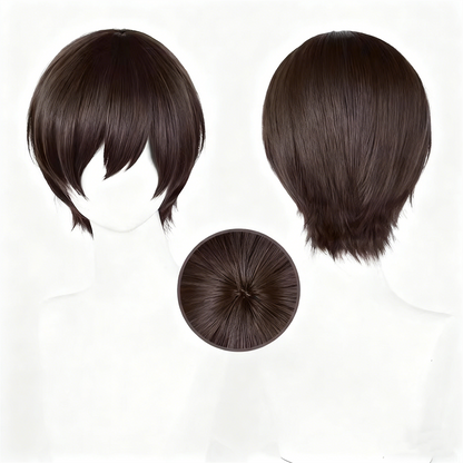 【In Stock】Anime Ouran High School Host Club Cosplay ふじおかハルヒ Fujioka Haruhi Cosplay Wig