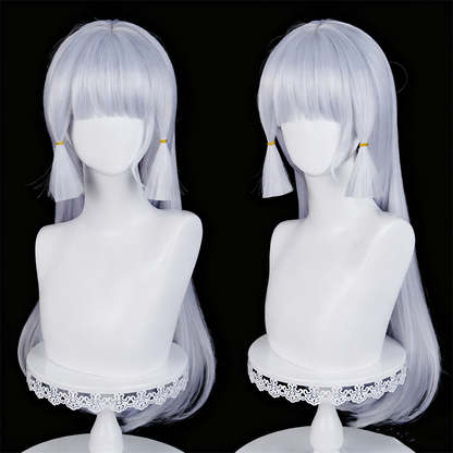 【In Stock】Game Genshin Impact Cosplay Kamisato Ayaka Cosplay Wig