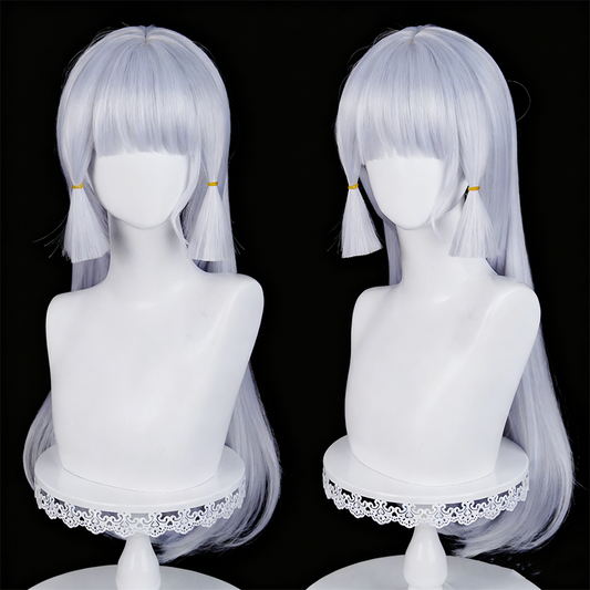 【In Stock】Game Genshin Impact Cosplay Kamisato Ayaka Cosplay Wig
