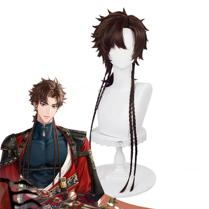 【In Stock】Game Ashes of the Kingdom Cosplay Sun Ce Cosplay Wig