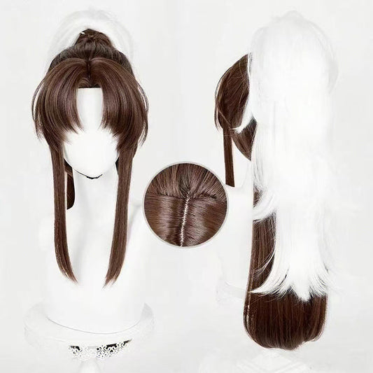 【In Stock】Game Ashes of the Kingdom Cosplay Guangling Wang Reverse Wave Upstream Cosplay Wig