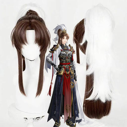 【In Stock】Game Ashes of the Kingdom Cosplay Guangling Wang Reverse Wave Upstream Cosplay Wig