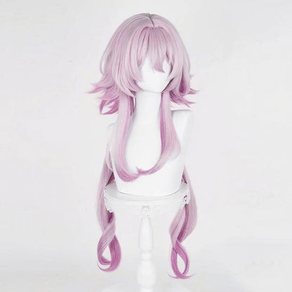 【In Stock】Game Honkai: Star Rail Cosplay Evernight March 7th Cosplay Wig