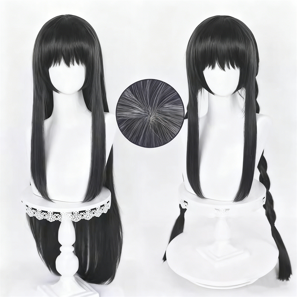 【In Stock】Anime Puella Magi Madoka Magica Cosplay Homura Akemi Cosplay Wig