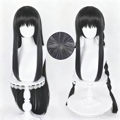 【In Stock】Anime Puella Magi Madoka Magica Cosplay Homura Akemi Cosplay Wig