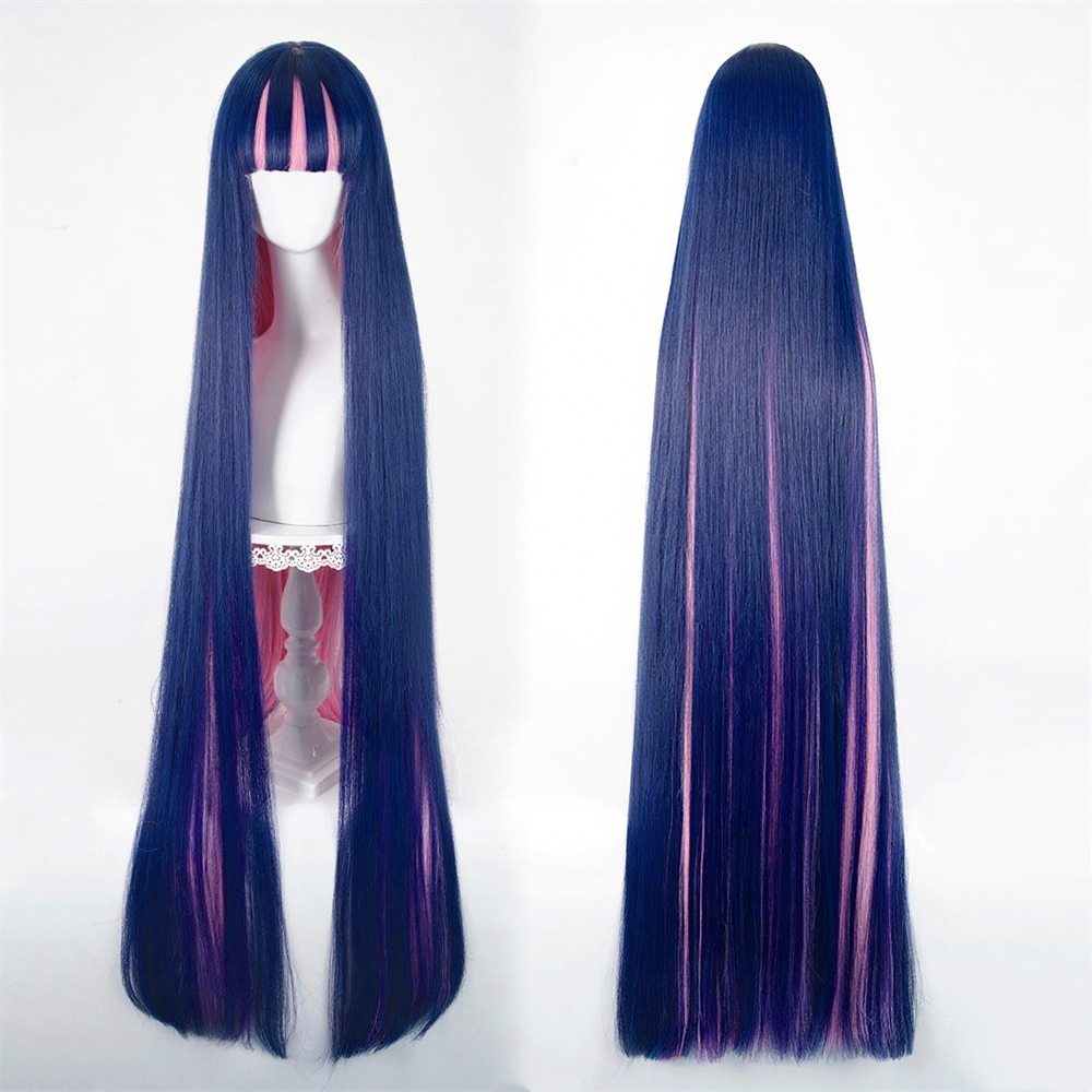 【In Stock】Anime Panty & Stocking with Garterbelt Cosplay Panty Burifu Stocking Cosplay Wig
