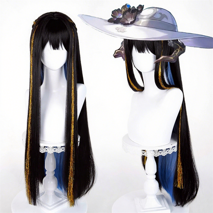 【In Stock】Game Honkai: Star Rail Cosplay Constance "The Dahlia" Cosplay Wig with Golden Hair