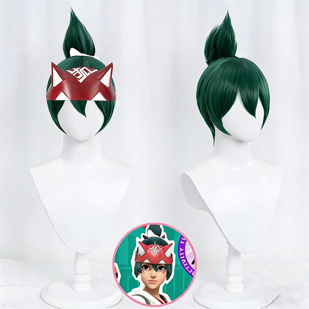 【In Stock】Game Overwatch 2 Cosplay Kiriko Cosplay Wig