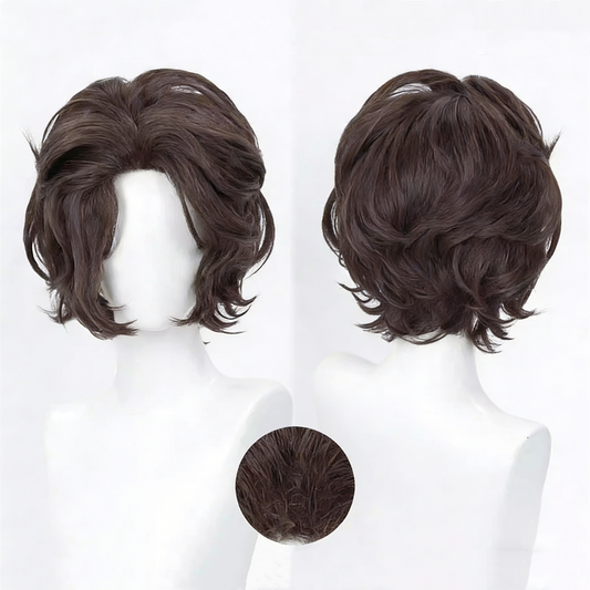 【In Stock】Game Delta Force Cosplay Elie·de·Montbel Cosplay Wig