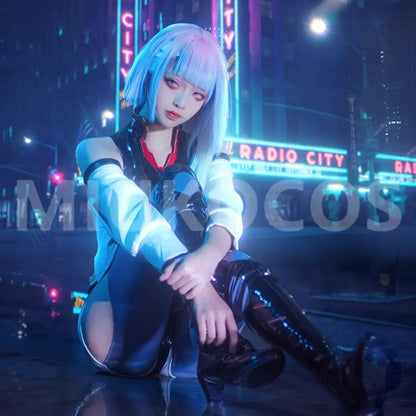 ⏰Flash Sale!!!💥【In Stock】Anime Cyberpunk: Edgerunners Cosplay Lucy Cosplay Costume - Cosplay Costumes