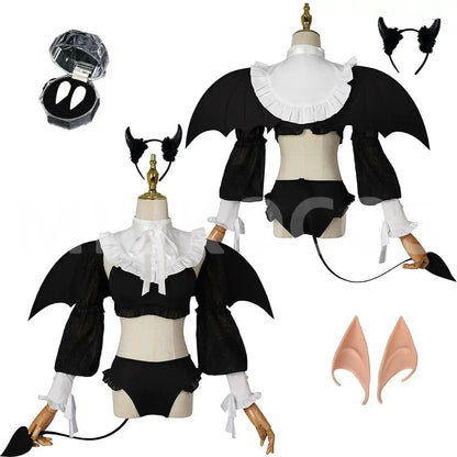 ⏰Flash Sale!!!💥【In Stock】Anime My Dress Up Darling Cosplay Kitagawa Marin Little Devil Sexy Bikini Maid Cosplay Costume