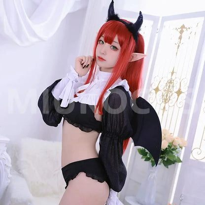 ⏰Flash Sale!!!💥【In Stock】Anime My Dress Up Darling Cosplay Kitagawa Marin Little Devil Sexy Bikini Maid Cosplay Costume