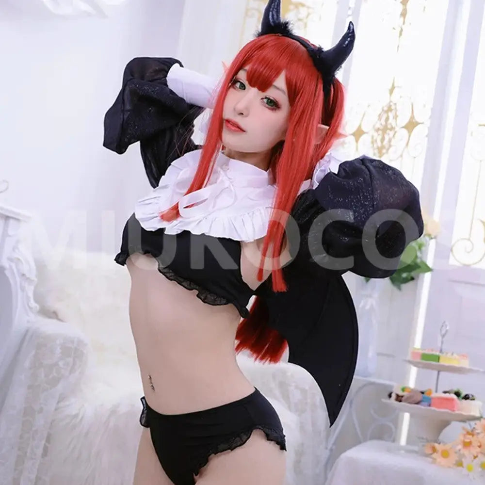 ⏰Flash Sale!!!💥【In Stock】Anime My Dress Up Darling Cosplay Kitagawa Marin Little Devil Sexy Bikini Maid Cosplay Costume