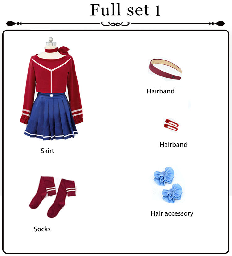 【In Stock】Game MiSide Cosplay Cap-Wearing Mita Cosplay Costume