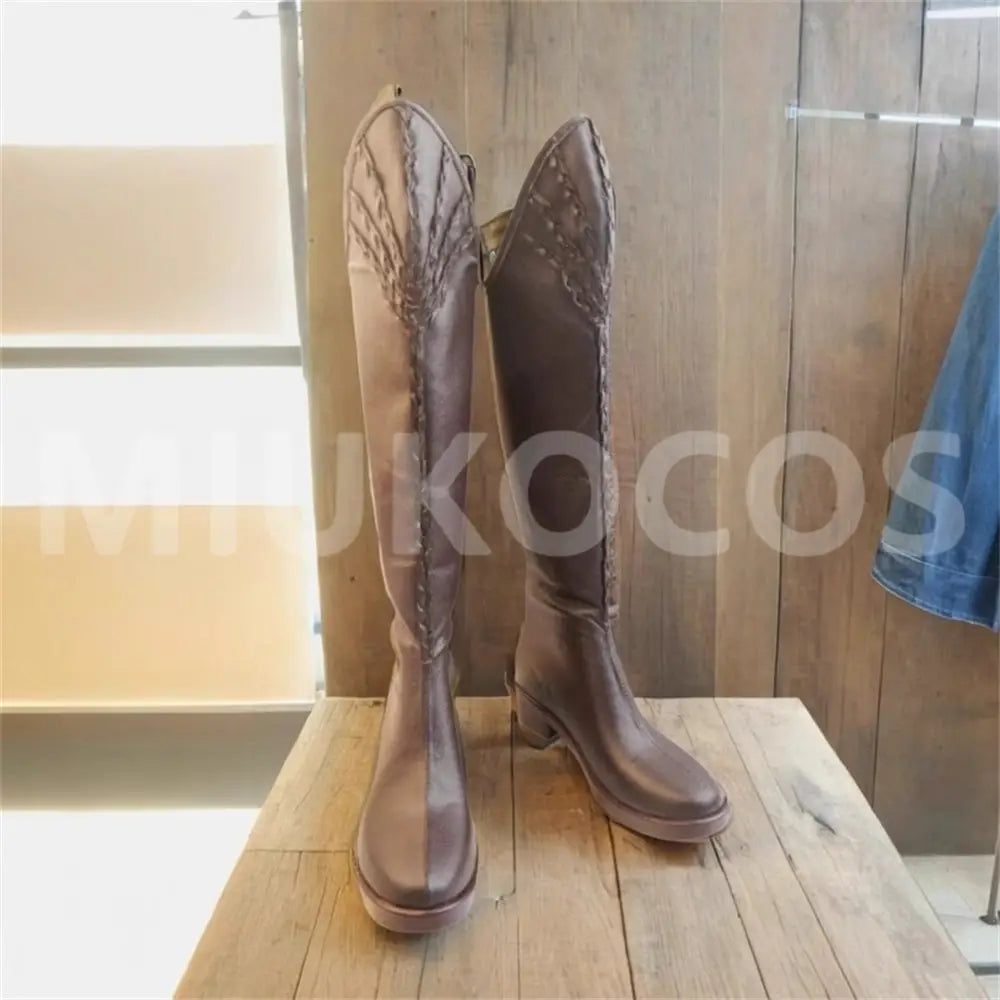 Game Elden Ring Cosplay Melina Cosplay Shoes - Cosplay Shoes Boots