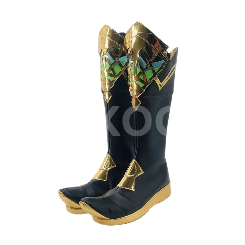 Game Genshin Impact Cosplay Alhaitham Cosplay Shoes - Cosplay Shoes Boots