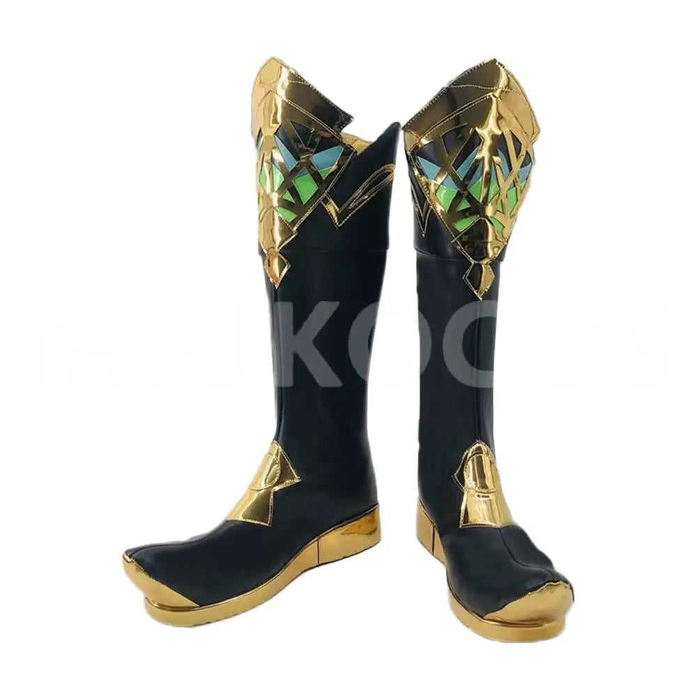 Game Genshin Impact Cosplay Alhaitham Cosplay Shoes - Cosplay Shoes Boots