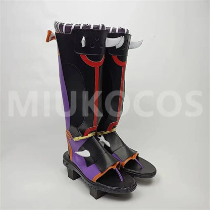 Game Genshin Impact Cosplay Arataki Itto Cosplay Shoes - Cosplay Shoes Boots