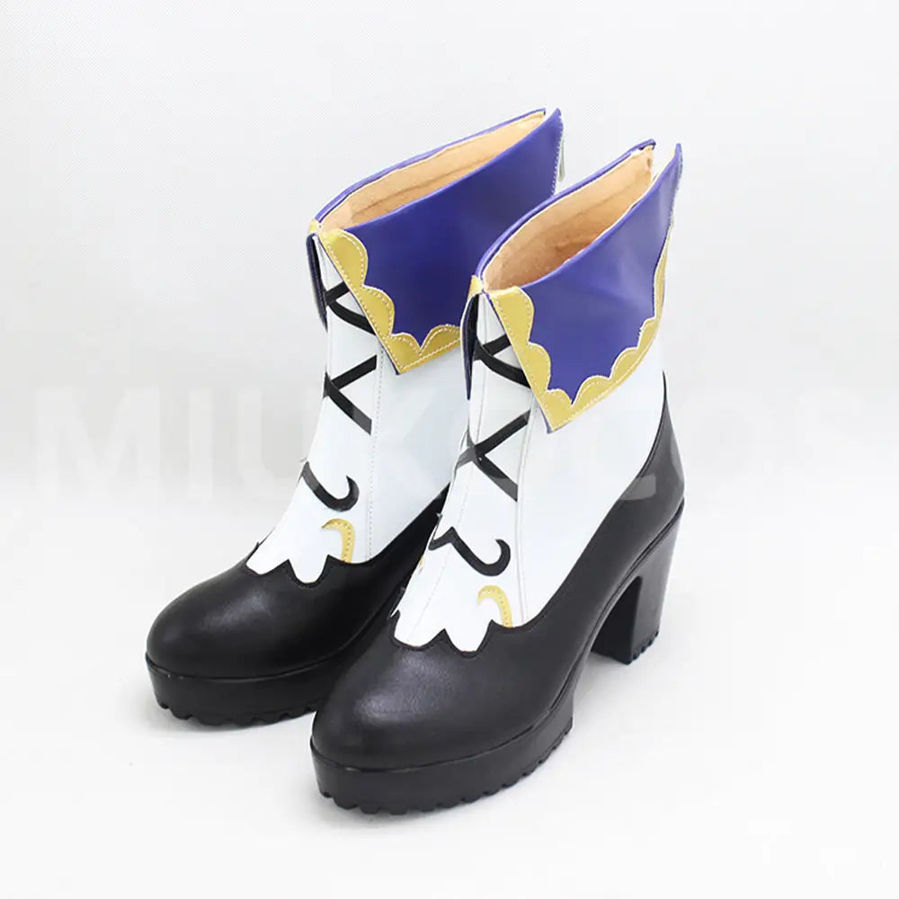 Game Genshin Impact Cosplay Barbara Cosplay Shoes - Cosplay Shoes Boots