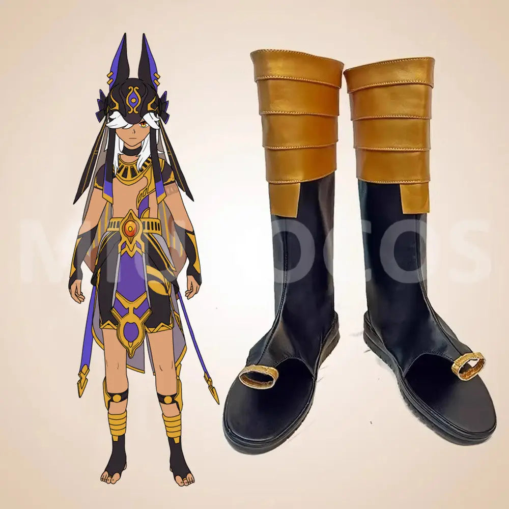 Game Genshin Impact Cosplay Cyno Cosplay Shoes - Cosplay Shoes Boots