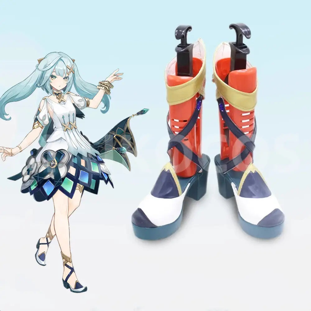 Game Genshin Impact Cosplay Faruzan Cosplay Shoes - Cosplay Shoes Boots