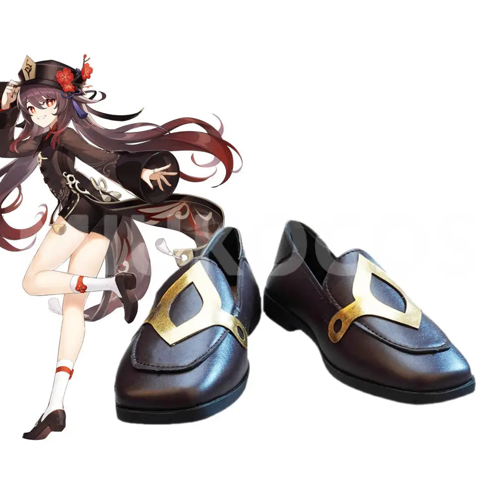 Game Genshin Impact Cosplay HuTao Cosplay Shoes - Cosplay Shoes Boots
