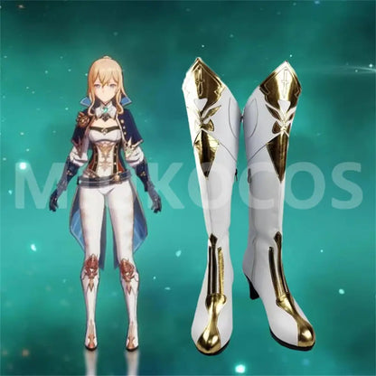 Game Genshin Impact Cosplay Jean Cosplay Shoes - Cosplay Shoes Boots