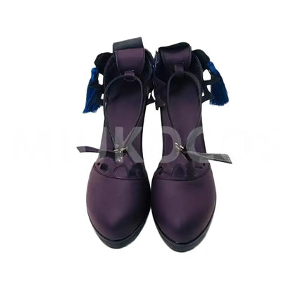 Game Genshin Impact Cosplay Keqing Cosplay Shoes - Cosplay Shoes Boots