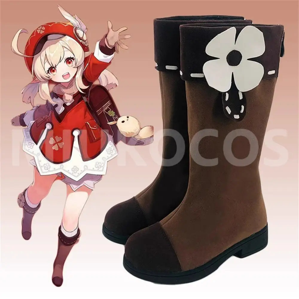 Game Genshin Impact Cosplay Klee Cosplay Shoes - Cosplay Shoes Boots
