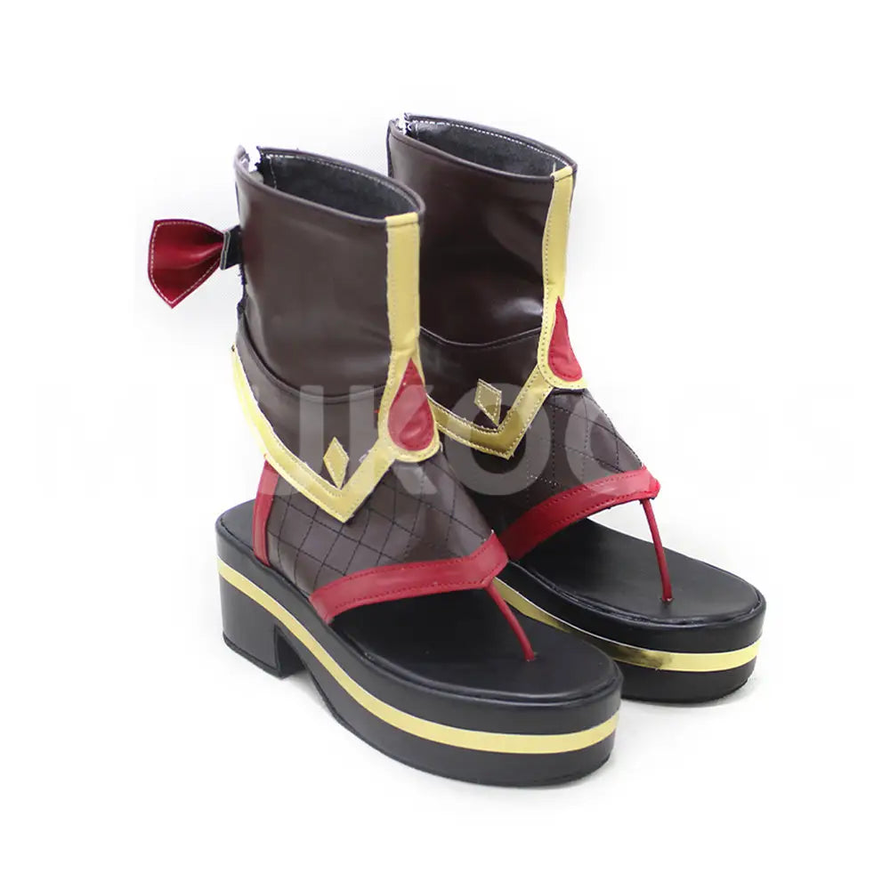 Game Genshin Impact Cosplay Kuki Shinobu Cosplay Shoes - Cosplay Shoes Boots