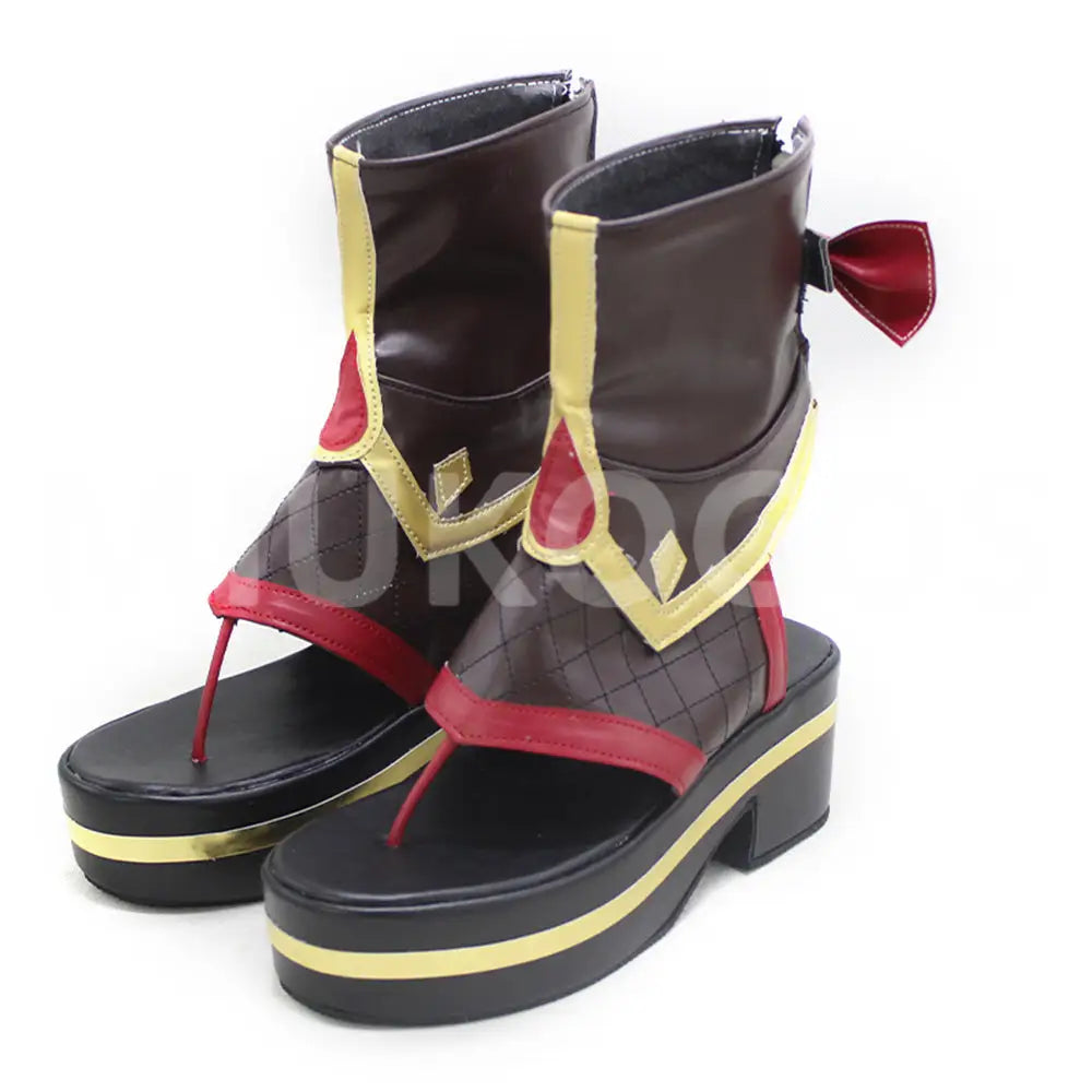 Game Genshin Impact Cosplay Kuki Shinobu Cosplay Shoes - Cosplay Shoes Boots