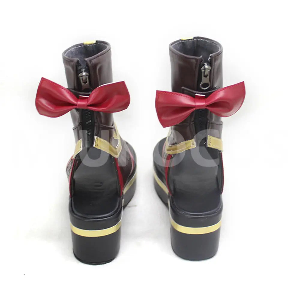 Game Genshin Impact Cosplay Kuki Shinobu Cosplay Shoes - Cosplay Shoes Boots