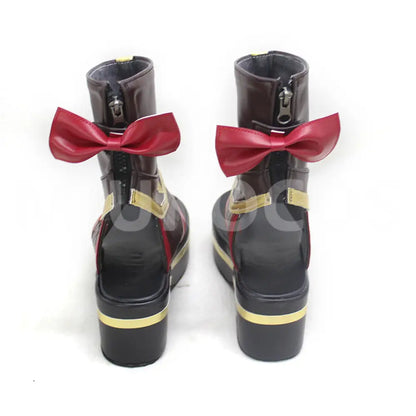 Game Genshin Impact Cosplay Kuki Shinobu Cosplay Shoes - Cosplay Shoes Boots