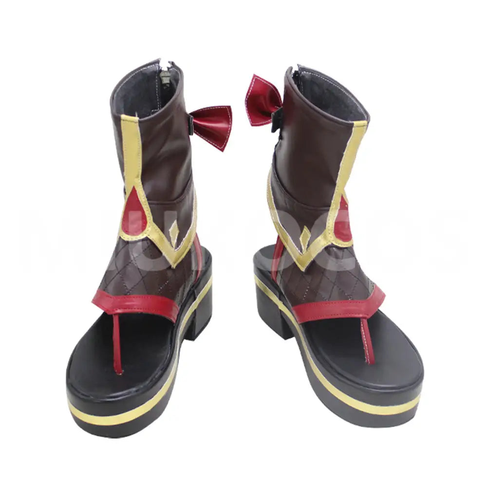 Game Genshin Impact Cosplay Kuki Shinobu Cosplay Shoes - Cosplay Shoes Boots