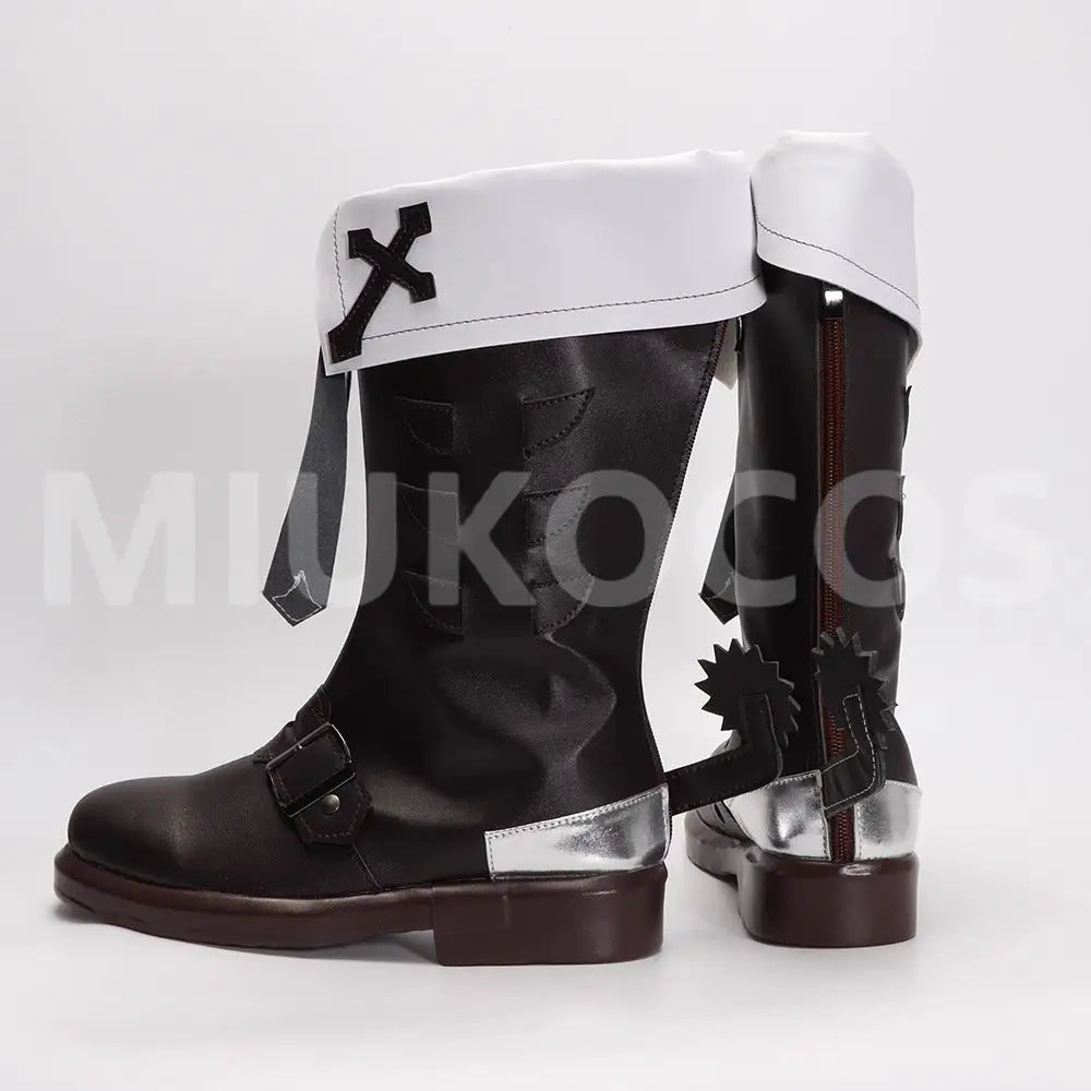 Game Genshin Impact Cosplay Mika Cosplay Shoes - Cosplay Shoes Boots