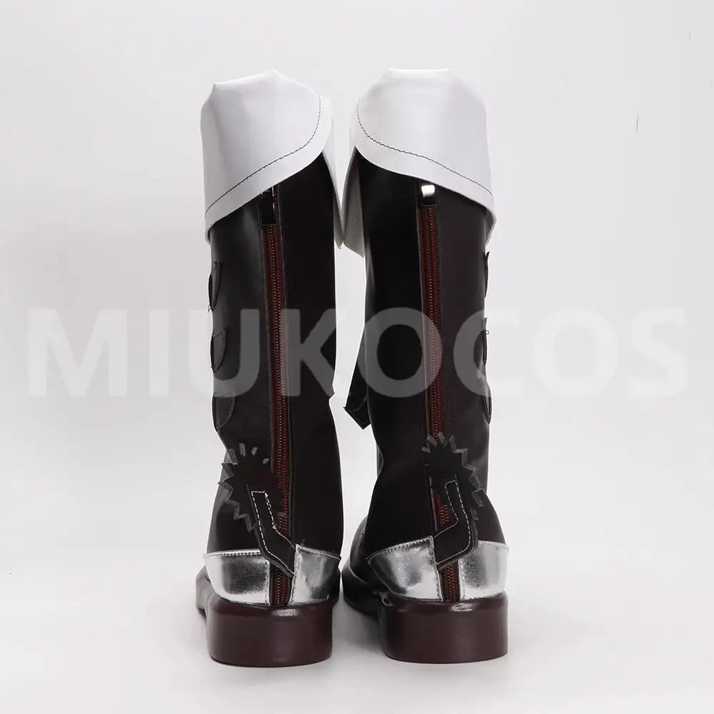 Game Genshin Impact Cosplay Mika Cosplay Shoes - Cosplay Shoes Boots