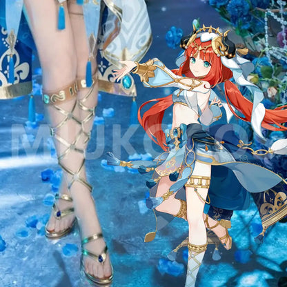 Game Genshin Impact Cosplay Nilou Cosplay Shoes - Cosplay Shoes Boots