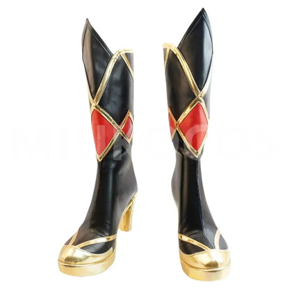 Game Genshin Impact Cosplay Rosaria Cosplay Shoes - Cosplay Shoes Boots