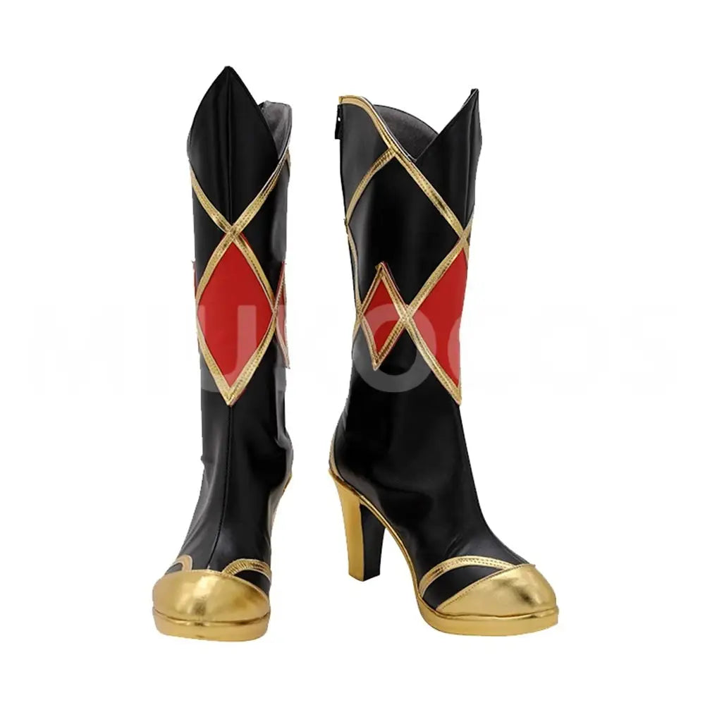Game Genshin Impact Cosplay Rosaria Cosplay Shoes - Cosplay Shoes Boots