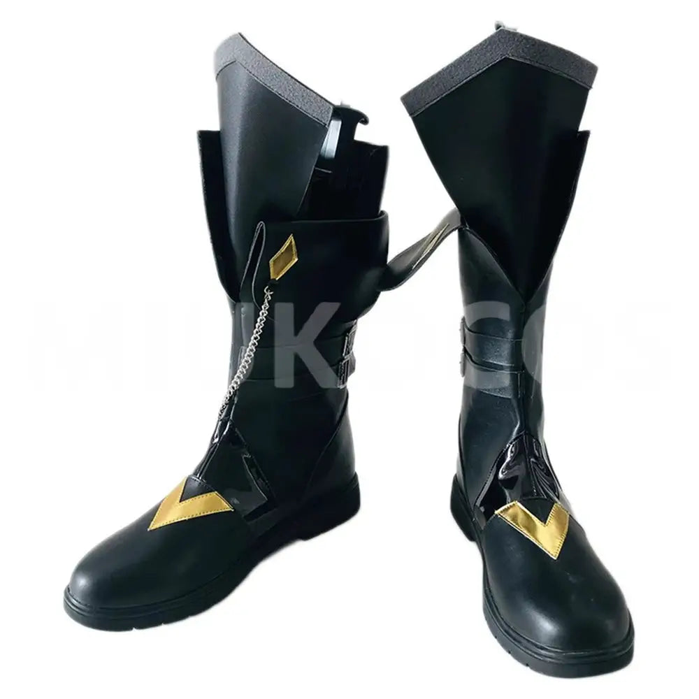 Game Genshin Impact Cosplay Tartaglia Cosplay Shoes - Cosplay Shoes Boots