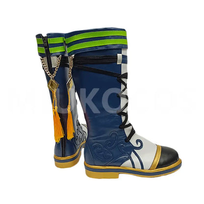 Game Genshin Impact Cosplay Tighnari Cosplay Long Boots Cosplay Shoes - Cosplay Shoes Boots