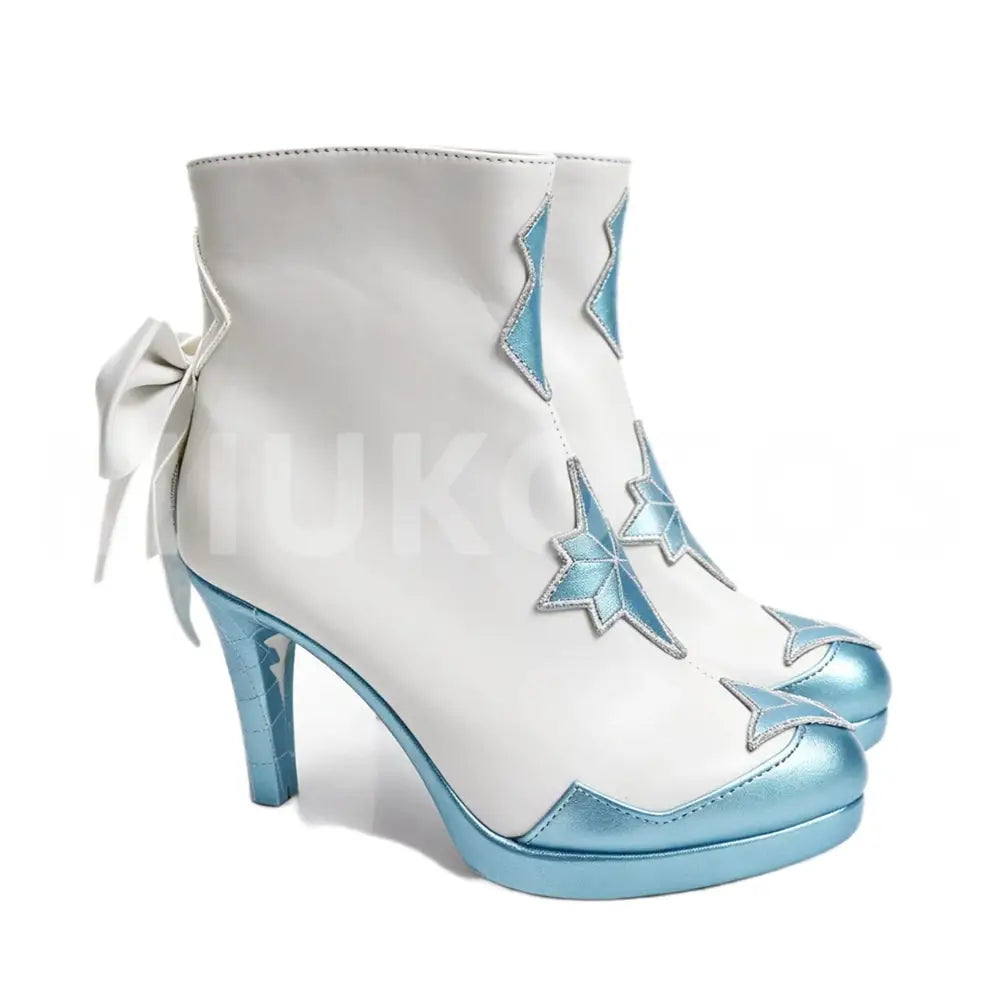Game Genshin Impact Cosplay Tsaritsa Cosplay Wig - Cosplay Shoes Boots