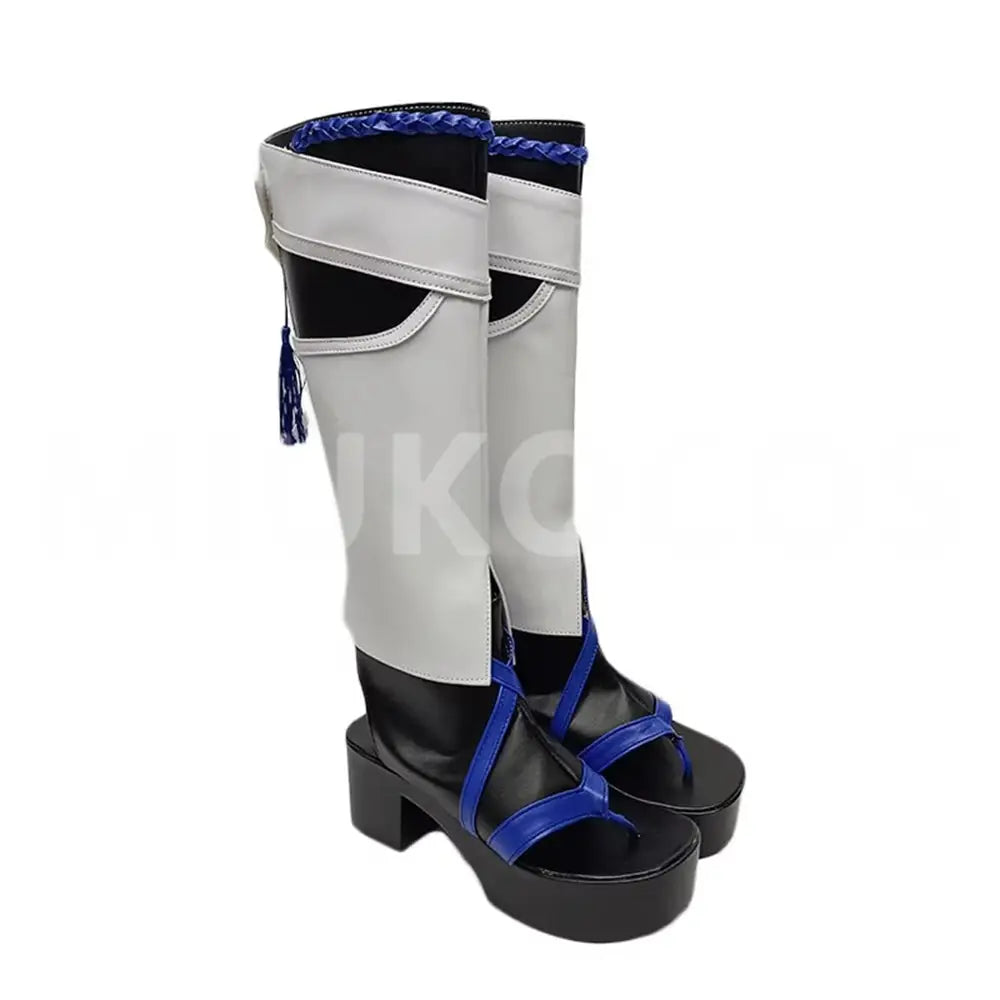 Game Genshin Impact Cosplay Wanderer Scaramouche Cosplay Shoes - Cosplay Shoes Boots