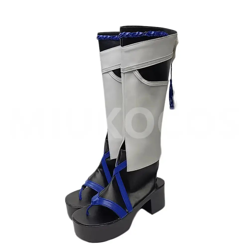 Game Genshin Impact Cosplay Wanderer Scaramouche Cosplay Shoes - Cosplay Shoes Boots