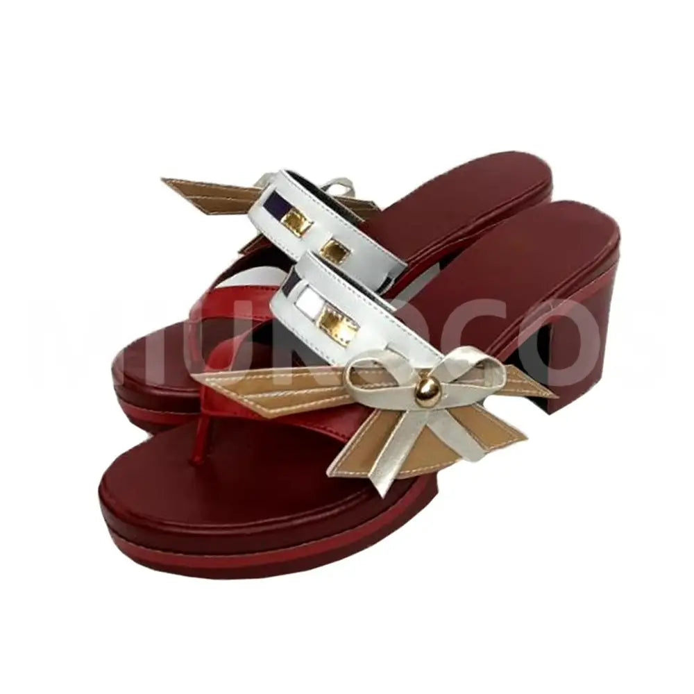 Game Genshin Impact Cosplay Yae Miko Cosplay Shoes - Cosplay Shoes Boots