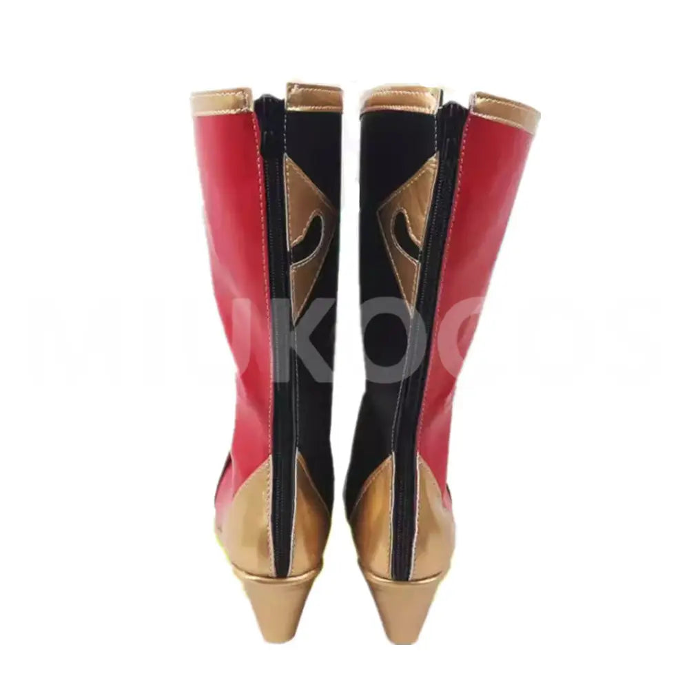 Game Genshin Impact Cosplay Yanfei Cosplay Shoes - Cosplay Shoes Boots