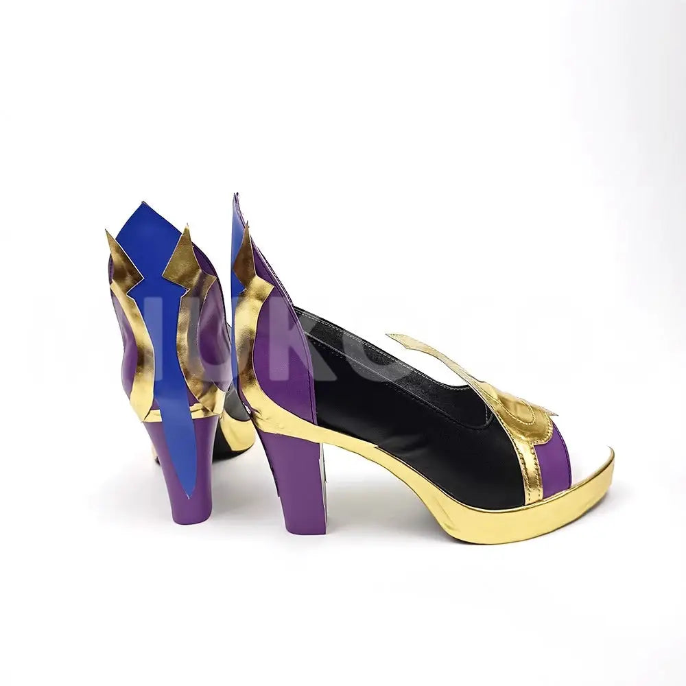 Game Genshin Impact Cosplay Yelan Cosplay Shoes - Cosplay Shoes Boots